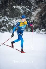 29.12.2021, Lenzerheide, Switzerland (SUI): Candide Pralong (SUI) - FIS world cup cross-country, tour de ski, 15km men, Lenzerheide (SUI). www.nordicfocus.com. © Modica/NordicFocus. Every downloaded picture is fee-liable.
