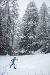 29.12.2021, Lenzerheide, Switzerland (SUI): Martin Collet (FRA) - FIS world cup cross-country, tour de ski, 15km men, Lenzerheide (SUI). www.nordicfocus.com. © Modica/NordicFocus. Every downloaded picture is fee-liable.