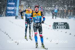 29.12.2021, Lenzerheide, Switzerland (SUI): Petr Knop (CZE) - FIS world cup cross-country, tour de ski, 15km men, Lenzerheide (SUI). www.nordicfocus.com. © Modica/NordicFocus. Every downloaded picture is fee-liable.