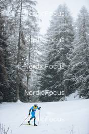 29.12.2021, Lenzerheide, Switzerland (SUI): Lucas Chanavat (FRA) - FIS world cup cross-country, tour de ski, 15km men, Lenzerheide (SUI). www.nordicfocus.com. © Modica/NordicFocus. Every downloaded picture is fee-liable.