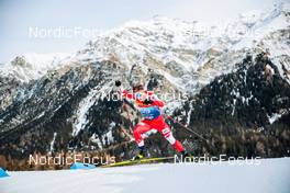 28.12.2021, Lenzerheide, Switzerland (SUI): Dominik Bury (POL) - FIS world cup cross-country, tour de ski, individual sprint, Lenzerheide (SUI). www.nordicfocus.com. © Modica/NordicFocus. Every downloaded picture is fee-liable.