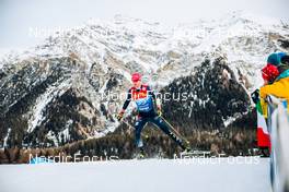 28.12.2021, Lenzerheide, Switzerland (SUI): Florian Notz (GER) - FIS world cup cross-country, tour de ski, individual sprint, Lenzerheide (SUI). www.nordicfocus.com. © Modica/NordicFocus. Every downloaded picture is fee-liable.
