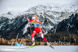 28.12.2021, Lenzerheide, Switzerland (SUI): Weronika Kaleta (POL) - FIS world cup cross-country, tour de ski, individual sprint, Lenzerheide (SUI). www.nordicfocus.com. © Modica/NordicFocus. Every downloaded picture is fee-liable.