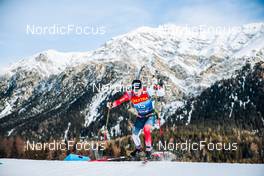 28.12.2021, Lenzerheide, Switzerland (SUI): Simen Hegstad Krueger (NOR) - FIS world cup cross-country, tour de ski, individual sprint, Lenzerheide (SUI). www.nordicfocus.com. © Modica/NordicFocus. Every downloaded picture is fee-liable.
