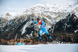 28.12.2021, Lenzerheide, Switzerland (SUI): Adrien Backscheider (FRA) - FIS world cup cross-country, tour de ski, individual sprint, Lenzerheide (SUI). www.nordicfocus.com. © Modica/NordicFocus. Every downloaded picture is fee-liable.