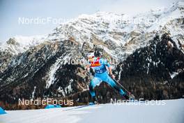 28.12.2021, Lenzerheide, Switzerland (SUI): Clement Parisse (FRA) - FIS world cup cross-country, tour de ski, individual sprint, Lenzerheide (SUI). www.nordicfocus.com. © Modica/NordicFocus. Every downloaded picture is fee-liable.