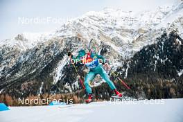 28.12.2021, Lenzerheide, Switzerland (SUI): Phillip Bellingham (AUS) - FIS world cup cross-country, tour de ski, individual sprint, Lenzerheide (SUI). www.nordicfocus.com. © Modica/NordicFocus. Every downloaded picture is fee-liable.