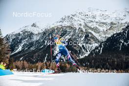 28.12.2021, Lenzerheide, Switzerland (SUI): Alayna Sonnesyn (USA) - FIS world cup cross-country, tour de ski, individual sprint, Lenzerheide (SUI). www.nordicfocus.com. © Modica/NordicFocus. Every downloaded picture is fee-liable.