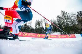 28.12.2021, Lenzerheide, Switzerland (SUI): Jessie Diggins (USA) - FIS world cup cross-country, tour de ski, individual sprint, Lenzerheide (SUI). www.nordicfocus.com. © Modica/NordicFocus. Every downloaded picture is fee-liable.