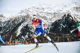 28.12.2021, Lenzerheide, Switzerland (SUI): Ireneu Esteve Altimiras (AND) - FIS world cup cross-country, tour de ski, individual sprint, Lenzerheide (SUI). www.nordicfocus.com. © Modica/NordicFocus. Every downloaded picture is fee-liable.