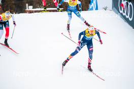 28.12.2021, Lenzerheide, Switzerland (SUI): Hailey Swirbul (USA) - FIS world cup cross-country, tour de ski, individual sprint, Lenzerheide (SUI). www.nordicfocus.com. © Modica/NordicFocus. Every downloaded picture is fee-liable.
