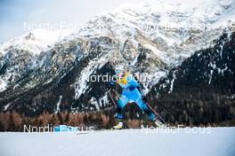 28.12.2021, Lenzerheide, Switzerland (SUI): Coralie Bentz (FRA) - FIS world cup cross-country, tour de ski, individual sprint, Lenzerheide (SUI). www.nordicfocus.com. © Modica/NordicFocus. Every downloaded picture is fee-liable.