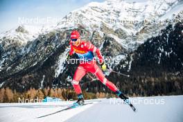28.12.2021, Lenzerheide, Switzerland (SUI): Artem Maltsev (RUS) - FIS world cup cross-country, tour de ski, individual sprint, Lenzerheide (SUI). www.nordicfocus.com. © Modica/NordicFocus. Every downloaded picture is fee-liable.