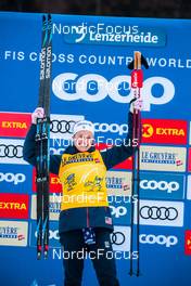28.12.2021, Lenzerheide, Switzerland (SUI): Jessie Diggins (USA), (l-r) - FIS world cup cross-country, tour de ski, individual sprint, Lenzerheide (SUI). www.nordicfocus.com. © Modica/NordicFocus. Every downloaded picture is fee-liable.