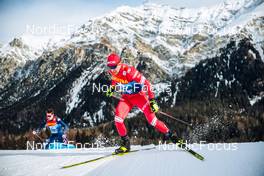 28.12.2021, Lenzerheide, Switzerland (SUI): Alexey Chervotkin (RUS) - FIS world cup cross-country, tour de ski, individual sprint, Lenzerheide (SUI). www.nordicfocus.com. © Modica/NordicFocus. Every downloaded picture is fee-liable.