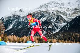 28.12.2021, Lenzerheide, Switzerland (SUI): Natalia Nepryaeva (RUS) - FIS world cup cross-country, tour de ski, individual sprint, Lenzerheide (SUI). www.nordicfocus.com. © Modica/NordicFocus. Every downloaded picture is fee-liable.