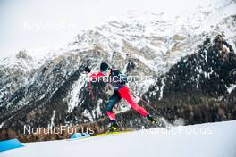 28.12.2021, Lenzerheide, Switzerland (SUI): Masato Tanaka (JPN) - FIS world cup cross-country, tour de ski, individual sprint, Lenzerheide (SUI). www.nordicfocus.com. © Modica/NordicFocus. Every downloaded picture is fee-liable.