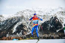 28.12.2021, Lenzerheide, Switzerland (SUI): Petrica Hogiu (ROU) - FIS world cup cross-country, tour de ski, individual sprint, Lenzerheide (SUI). www.nordicfocus.com. © Modica/NordicFocus. Every downloaded picture is fee-liable.