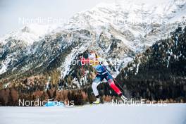 28.12.2021, Lenzerheide, Switzerland (SUI): Anna Svendsen (NOR) - FIS world cup cross-country, tour de ski, individual sprint, Lenzerheide (SUI). www.nordicfocus.com. © Modica/NordicFocus. Every downloaded picture is fee-liable.