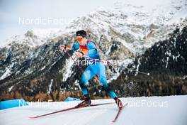 28.12.2021, Lenzerheide, Switzerland (SUI): Jules Lapierre (FRA) - FIS world cup cross-country, tour de ski, individual sprint, Lenzerheide (SUI). www.nordicfocus.com. © Modica/NordicFocus. Every downloaded picture is fee-liable.