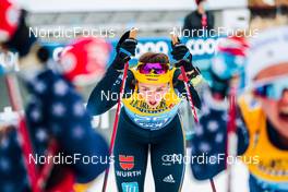 28.12.2021, Lenzerheide, Switzerland (SUI): Coletta Rydzek (GER) - FIS world cup cross-country, tour de ski, individual sprint, Lenzerheide (SUI). www.nordicfocus.com. © Modica/NordicFocus. Every downloaded picture is fee-liable.