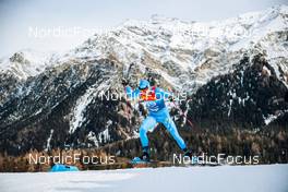 28.12.2021, Lenzerheide, Switzerland (SUI): Francesco De Fabiani (ITA) - FIS world cup cross-country, tour de ski, individual sprint, Lenzerheide (SUI). www.nordicfocus.com. © Modica/NordicFocus. Every downloaded picture is fee-liable.