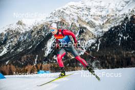 28.12.2021, Lenzerheide, Switzerland (SUI): Raimo Vigants (LAT) - FIS world cup cross-country, tour de ski, individual sprint, Lenzerheide (SUI). www.nordicfocus.com. © Modica/NordicFocus. Every downloaded picture is fee-liable.