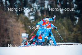 28.12.2021, Lenzerheide, Switzerland (SUI): Richard Jouve (FRA) - FIS world cup cross-country, tour de ski, individual sprint, Lenzerheide (SUI). www.nordicfocus.com. © Modica/NordicFocus. Every downloaded picture is fee-liable.