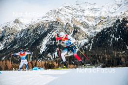 28.12.2021, Lenzerheide, Switzerland (SUI): Martin Loewstroem Nyenget (NOR) - FIS world cup cross-country, tour de ski, individual sprint, Lenzerheide (SUI). www.nordicfocus.com. © Modica/NordicFocus. Every downloaded picture is fee-liable.