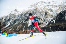 28.12.2021, Lenzerheide, Switzerland (SUI): Naoto Baba (JPN) - FIS world cup cross-country, tour de ski, individual sprint, Lenzerheide (SUI). www.nordicfocus.com. © Modica/NordicFocus. Every downloaded picture is fee-liable.