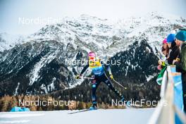 28.12.2021, Lenzerheide, Switzerland (SUI): Sofie Krehl (GER) - FIS world cup cross-country, tour de ski, individual sprint, Lenzerheide (SUI). www.nordicfocus.com. © Modica/NordicFocus. Every downloaded picture is fee-liable.