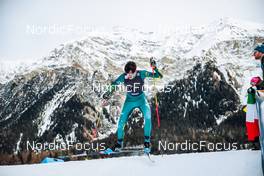 28.12.2021, Lenzerheide, Switzerland (SUI): Hugo Hinckfuss (AUS) - FIS world cup cross-country, tour de ski, individual sprint, Lenzerheide (SUI). www.nordicfocus.com. © Modica/NordicFocus. Every downloaded picture is fee-liable.
