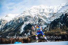 28.12.2021, Lenzerheide, Switzerland (SUI): Carola Vila Obiols (AND) - FIS world cup cross-country, tour de ski, individual sprint, Lenzerheide (SUI). www.nordicfocus.com. © Modica/NordicFocus. Every downloaded picture is fee-liable.