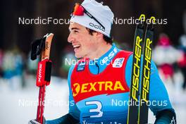 28.12.2021, Lenzerheide, Switzerland (SUI): Lucas Chanavat (FRA) - FIS world cup cross-country, tour de ski, individual sprint, Lenzerheide (SUI). www.nordicfocus.com. © Modica/NordicFocus. Every downloaded picture is fee-liable.