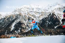 28.12.2021, Lenzerheide, Switzerland (SUI): Martin Collet (FRA) - FIS world cup cross-country, tour de ski, individual sprint, Lenzerheide (SUI). www.nordicfocus.com. © Modica/NordicFocus. Every downloaded picture is fee-liable.