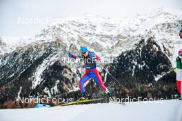 28.12.2021, Lenzerheide, Switzerland (SUI): Achbadrakh Batmunkh (MGL) - FIS world cup cross-country, tour de ski, individual sprint, Lenzerheide (SUI). www.nordicfocus.com. © Modica/NordicFocus. Every downloaded picture is fee-liable.