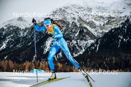 28.12.2021, Lenzerheide, Switzerland (SUI): Caterina Ganz (ITA) - FIS world cup cross-country, tour de ski, individual sprint, Lenzerheide (SUI). www.nordicfocus.com. © Modica/NordicFocus. Every downloaded picture is fee-liable.