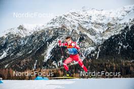 28.12.2021, Lenzerheide, Switzerland (SUI): Denis Spitsov (RUS) - FIS world cup cross-country, tour de ski, individual sprint, Lenzerheide (SUI). www.nordicfocus.com. © Modica/NordicFocus. Every downloaded picture is fee-liable.