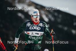 27.12.2021, Lenzerheide, Switzerland (SUI): Simen Hegstad Kruger (NOR) - FIS world cup cross-country, tour de ski, training, Lenzerheide (SUI). www.nordicfocus.com. © Modica/NordicFocus. Every downloaded picture is fee-liable.