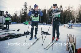 27.12.2021, Lenzerheide, Switzerland (SUI): Julia Kern (USA) - FIS world cup cross-country, tour de ski, training, Lenzerheide (SUI). www.nordicfocus.com. © Modica/NordicFocus. Every downloaded picture is fee-liable.