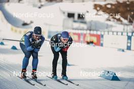 27.12.2021, Lenzerheide, Switzerland (SUI): Erwan Kaeser (SUI) - FIS world cup cross-country, tour de ski, training, Lenzerheide (SUI). www.nordicfocus.com. © Modica/NordicFocus. Every downloaded picture is fee-liable.