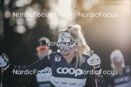 27.12.2021, Lenzerheide, Switzerland (SUI): Jessie Diggins (USA) - FIS world cup cross-country, tour de ski, training, Lenzerheide (SUI). www.nordicfocus.com. © Modica/NordicFocus. Every downloaded picture is fee-liable.