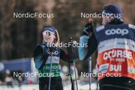 27.12.2021, Lenzerheide, Switzerland (SUI): Nadine Faendrich (SUI) - FIS world cup cross-country, tour de ski, training, Lenzerheide (SUI). www.nordicfocus.com. © Modica/NordicFocus. Every downloaded picture is fee-liable.