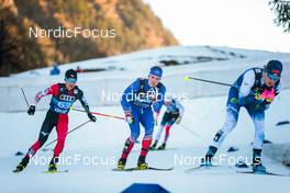 31.12.2021, Oberstdorf, Germany (GER): Masato Tanaka (JPN), Snorri Eythor Einarsson (ISL), (l-r)  - FIS world cup cross-country, tour de ski, mass men, Oberstdorf (GER). www.nordicfocus.com. © Modica/NordicFocus. Every downloaded picture is fee-liable.