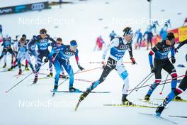 31.12.2021, Oberstdorf, Germany (GER): Alvar Johannes Alev (EST), Petr Knop (CZE), (l-r)  - FIS world cup cross-country, tour de ski, mass men, Oberstdorf (GER). www.nordicfocus.com. © Modica/NordicFocus. Every downloaded picture is fee-liable.
