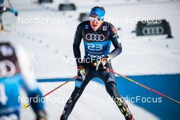 31.12.2021, Oberstdorf, Germany (GER): Lucas Boegl (GER) - FIS world cup cross-country, tour de ski, mass men, Oberstdorf (GER). www.nordicfocus.com. © Modica/NordicFocus. Every downloaded picture is fee-liable.