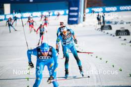 31.12.2021, Oberstdorf, Germany (GER): Clement Parisse (FRA) - FIS world cup cross-country, tour de ski, mass men, Oberstdorf (GER). www.nordicfocus.com. © Modica/NordicFocus. Every downloaded picture is fee-liable.