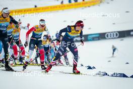 31.12.2021, Oberstdorf, Germany (GER): Victoria Carl (GER), Mathilde Myhrvold (NOR), Julia Kern (USA), (l-r)  - FIS world cup cross-country, tour de ski, mass women, Oberstdorf (GER). www.nordicfocus.com. © Modica/NordicFocus. Every downloaded picture is fee-liable.