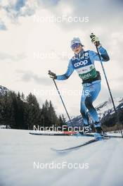30.12.2021, Oberstdorf, Germany (GER): Delphine Claudel (FRA) - FIS world cup cross-country, tour de ski, training, Oberstdorf (GER). www.nordicfocus.com. © Modica/NordicFocus. Every downloaded picture is fee-liable.