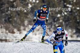 15.01.2021, Val di Fiemme, Italy (ITA): Ilkka Herola (FIN) - FIS world cup nordic combined men, individual Gundersen HS106/10km, Val di Fiemme (ITA). www.nordicfocus.com. © Modica/NordicFocus. Every downloaded picture is fee-liable.